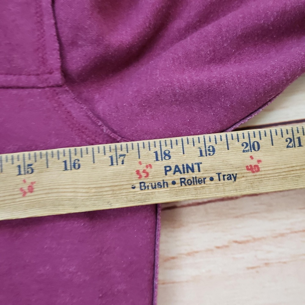 Disney Parks Hoodie Girls Large Purple Sherpa Lined Full Zip Disneyland Mickey - Picture 7 of 10